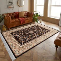 فرش مخمل نادی طرح سنتی کد o136