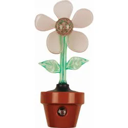 چراغ خواب طرح گل سنسور دار