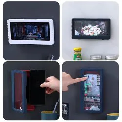 باکس ضدآب دیواری نگهدارنده موبایل