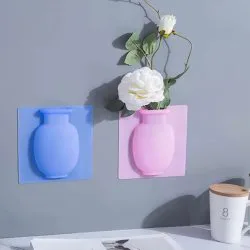 گلدان فانتزی سیلیکونی مدل دیواری
